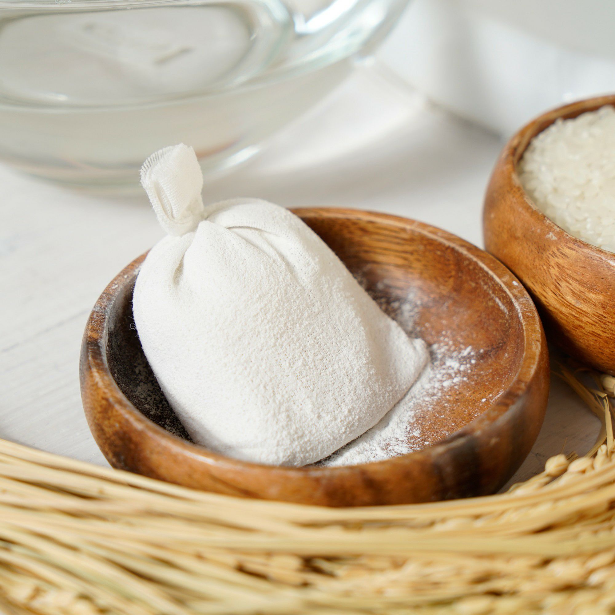 Siamam-シアマム-ぬか袋 米ぬか化粧品（シアマム化粧品）｜お米と卵の